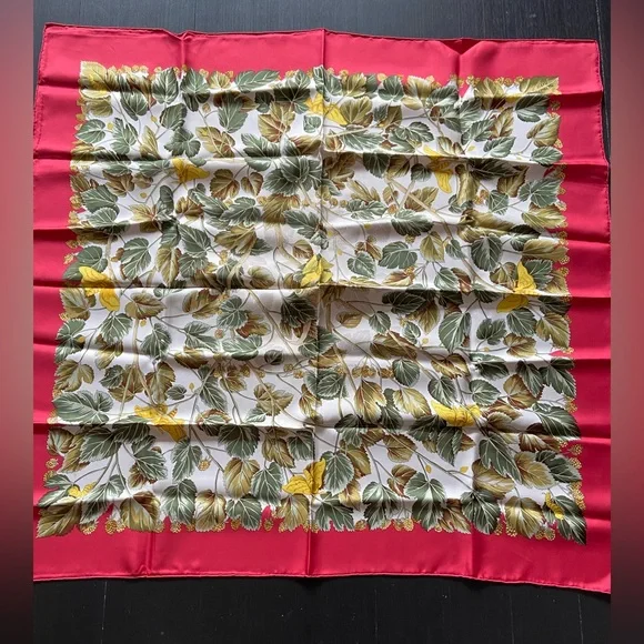 Authentic vintage HERMES Carre 90 scarf. L'Arbre de Soie - Picture 2 of 5